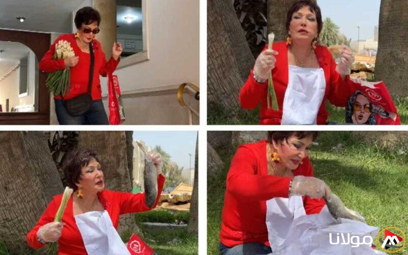 بباقة من ‘البصل الأخضر والملاية الحمراء’.. لبلبة تحتفل بعيد شم النسيم بأسلوبها المميز (صور وفيديو)