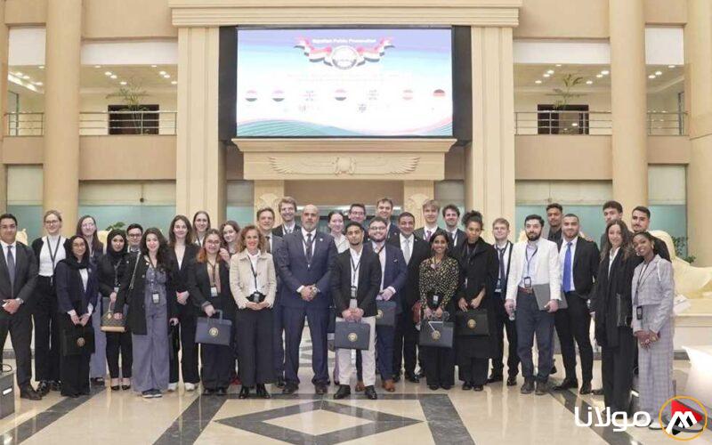 طلاب الجامعة الألمانية بالقاهرة يشاركون في النسخة الأولى لبرنامج النيابة العامة لتبادل الخبرات