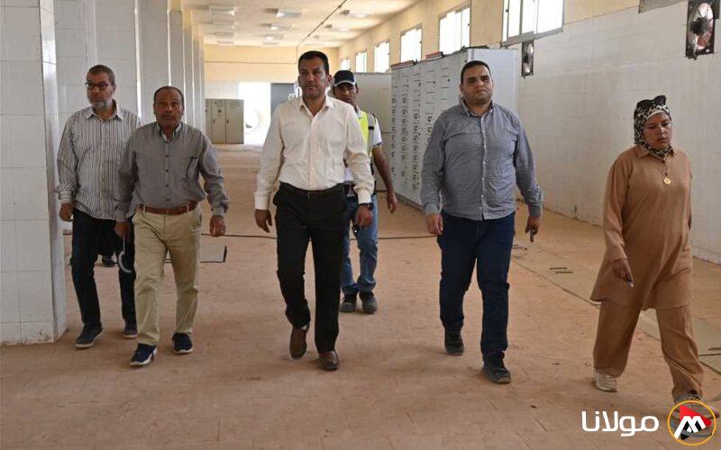 رئيس جهاز العاشر يطلب تشغيل مضخات ري المساحات الخضراء باستخدام المياه المعالجة ثلاثياً