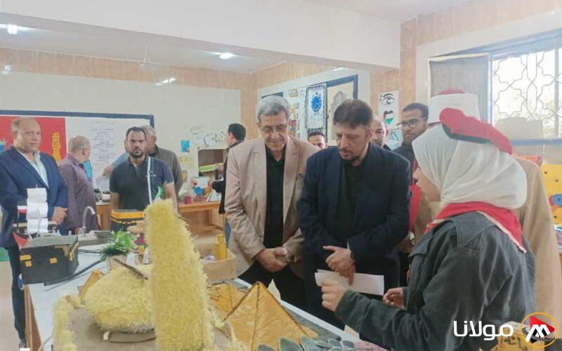 رئيس منطقة مطروح الأزهرية يثمن إبداعات طلاب إدارة الحمام التعليمية