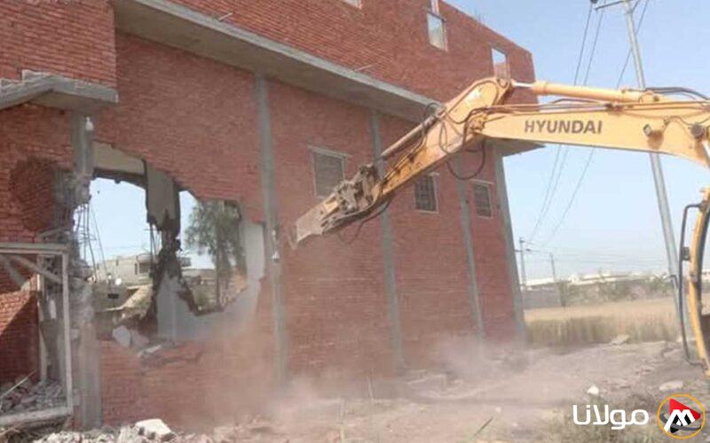 إزالة تسع تعديات على الأراضي الزراعية في محافظة الغربية