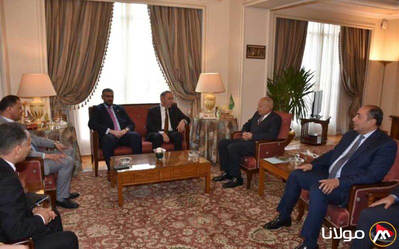 «أبو الغيط» يناقش مع وزير الخارجية الليبي التطورات في بلاده