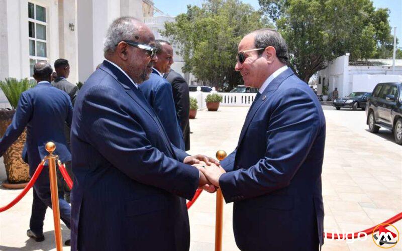 الرئيس السيسي يجتمع مع نظيره الجيبوتي لمناقشة الأوضاع في السودان وفلسطين