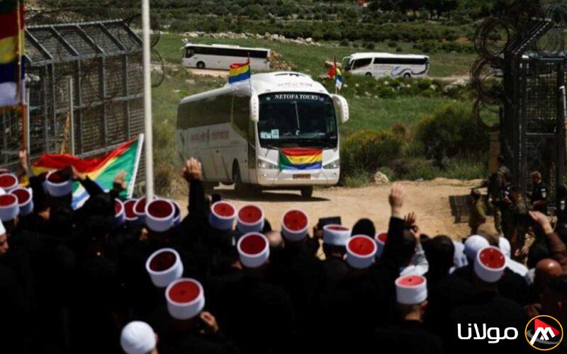 حدث غير مألوف: مجموعة من دروز سوريا تصل إلى إسرائيل.. كيف كانت ردود فعل الاحتلال؟ (فيديو)