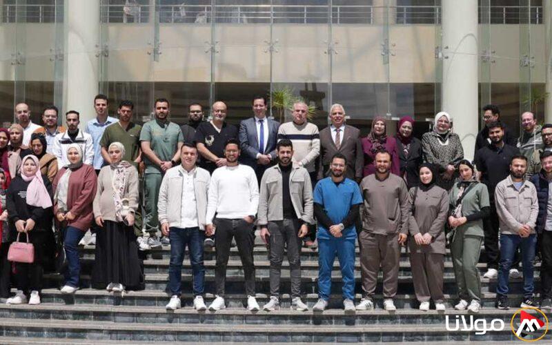 جامعة سيناء تنظم اليوم العلمي لكلية طب الأسنان في العريش بالتعاون مع المحافظة