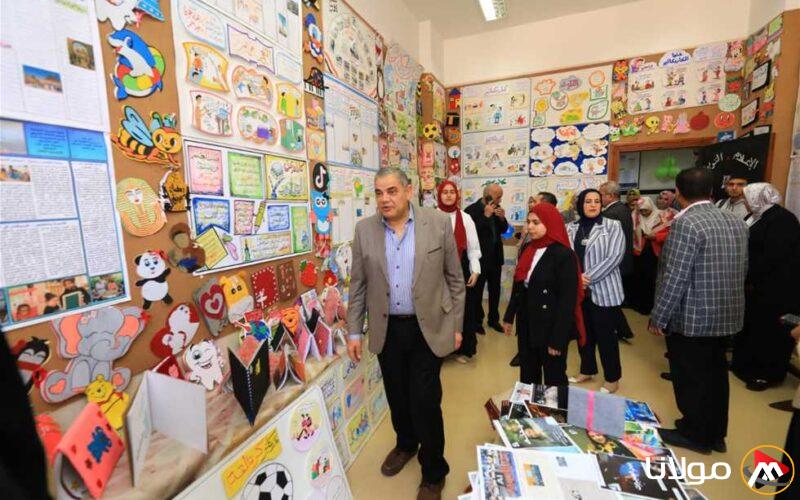افتتاح المعارض السنوية لكلية التربية النوعية في جامعة كفر الشيخ لعام 2024-2025 برعاية رئيس الجامعة