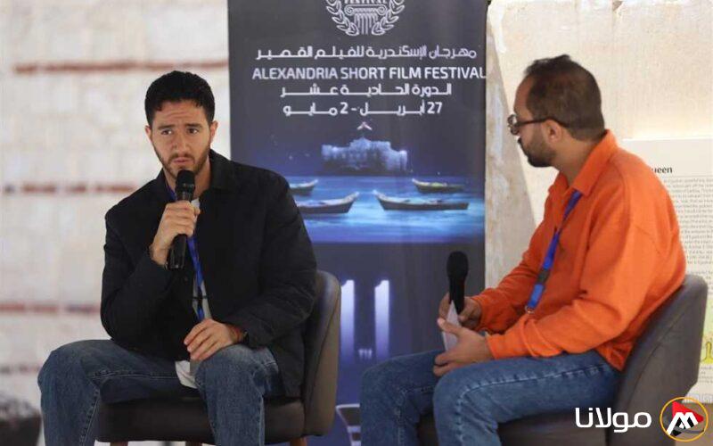 أحمد مالك يتحدث عن شغفه بالتمثيل في مهرجان الإسكندرية للفيلم القصير ويصفه كمهنة عظيمة