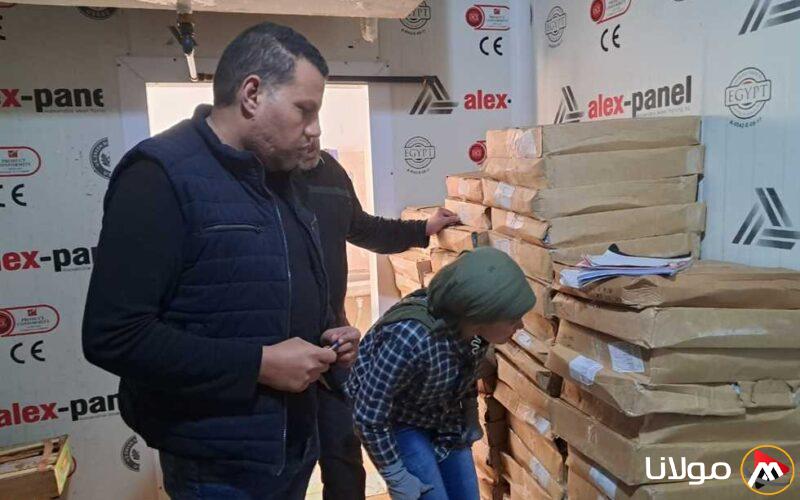 ضبط 990 كيلو من اللحوم المفرومة والأسماك غير المصرح بها في حملة أمنية بكفر الشيخ