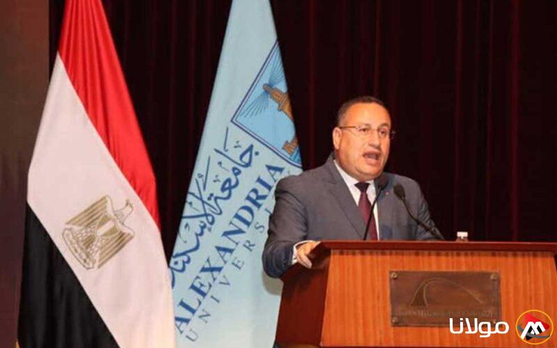 رئيس جامعة الإسكندرية يكشف عن 16500 طالب دولي من 71 جنسية يدرسون في كليات الجامعة (صور)