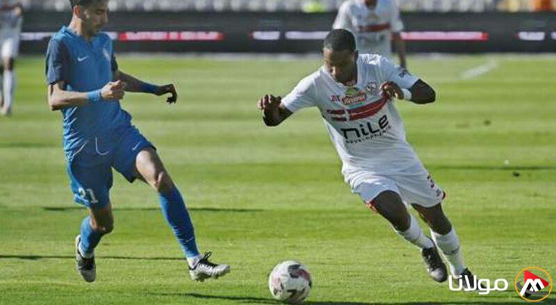 رد فعل لاعبي الزمالك في ملعب “برج العرب” بعد الخروج من كأس القاهرة