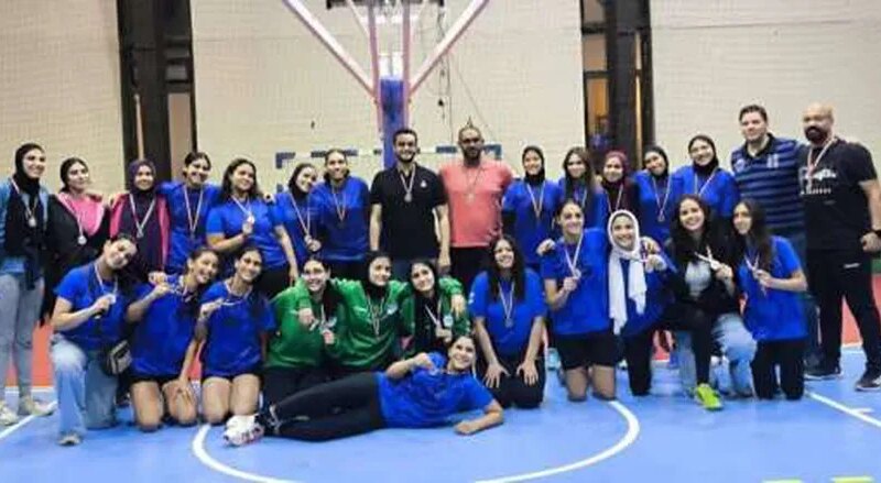 فريق الطيران يفوز بالميدالية الفضية في كأس مصر لناشئات كرة اليد