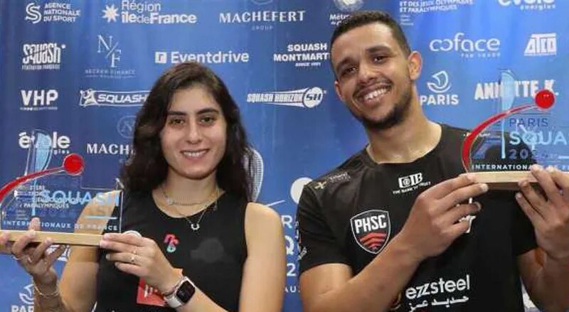 مصطفى عسل يتصدر التصنيف العالمي للإسكواش.. وفرج في المركز الثاني