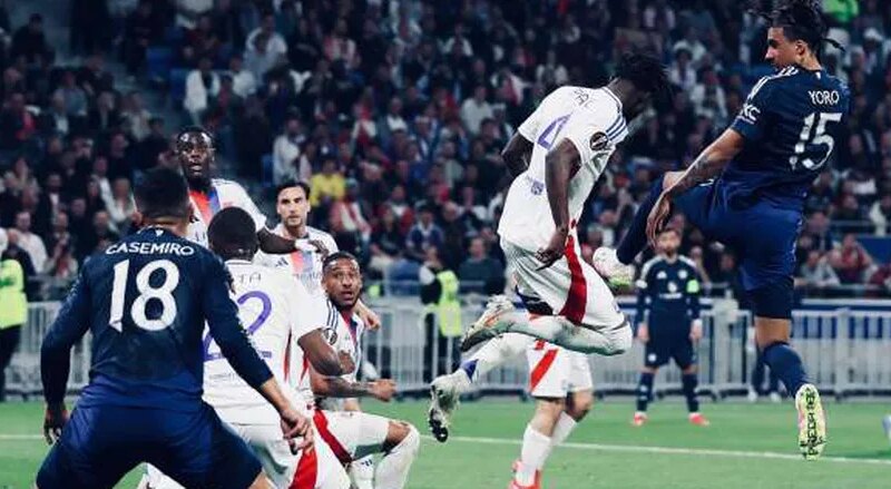 في مواجهة مشوقة.. التعادل يحسم لقاء مانشستر يونايتد وليون في الدوري الأوروبي