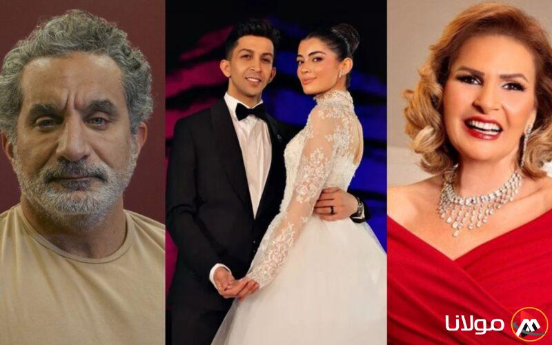 تفاصيل زواج ليلى زاهر وهشام جمال وآخر المستجدات حول خضوع باسم يوسف لعملية جراحية في العمود الفقري