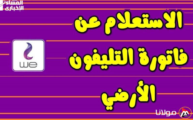 احصل على فاتورتك في لحظة: استعلام شامل عن فاتورة التليفون الأرضي لشهر أبريل 2025 وطرق الدفع المتاحة!