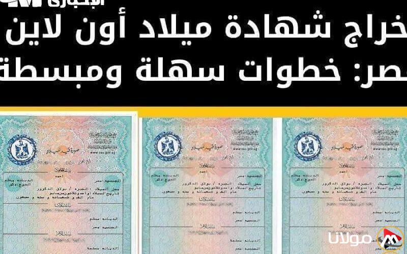 احصل على شهادة الميلاد أونلاين 2025 بكل سهولة من منزلك! مستنداتك جاهزة في لحظات