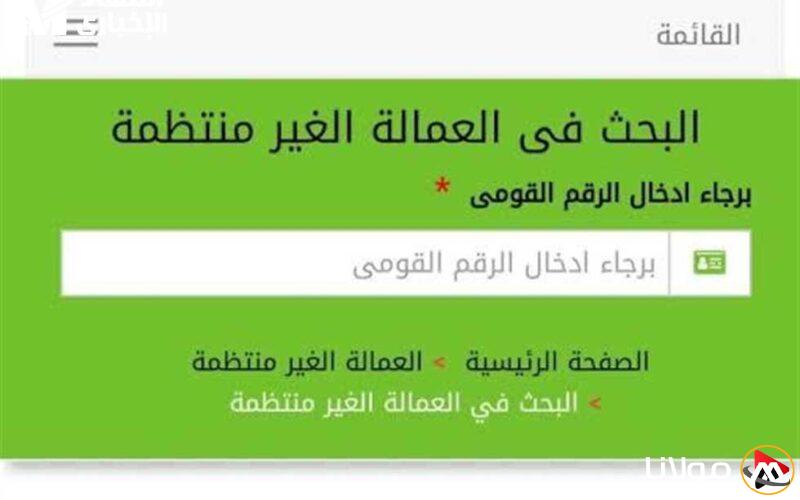 فرصة ذهبية! سارع بالتسجيل في منحة العمالة غير المنتظمة 2025 الآن!