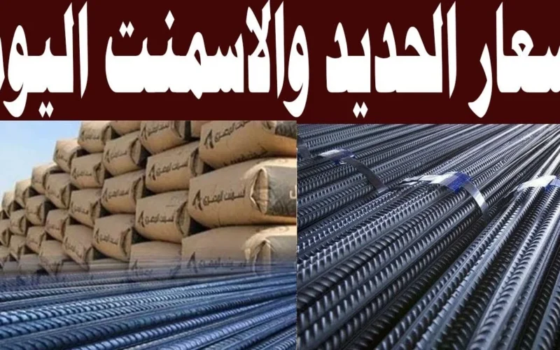 استقرار أسعار الحديد والأسمنت: تعرف على سعر الطن اليوم الخميس 24 أبريل 2025