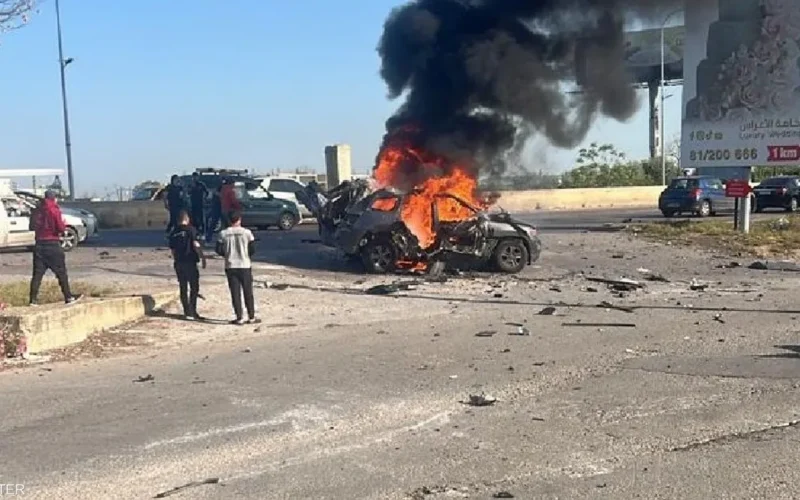 قتيل جراء ضربة جوية إسرائيلية في جنوب لبنان (فيديو)