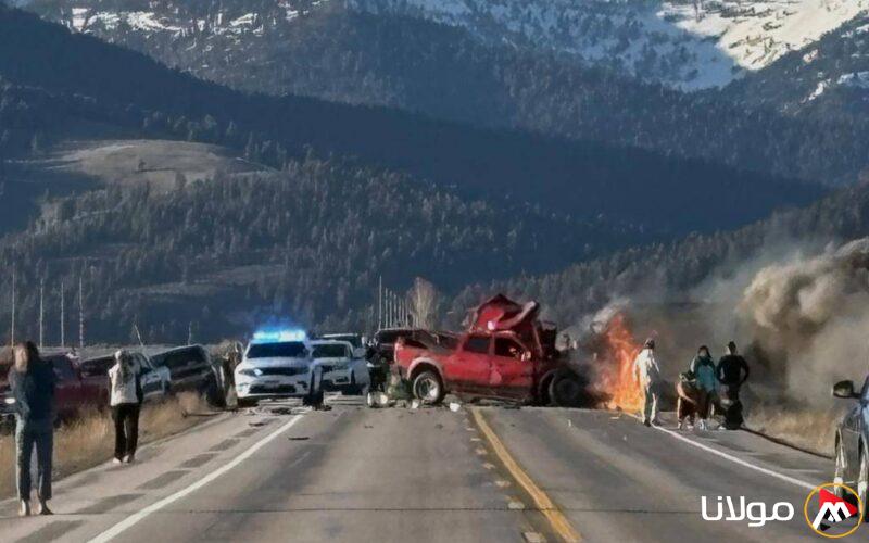 سبعة أشخاص يفقدون حياتهم في حادث سير مأساوي قرب متنزه يلوستون الأمريكي