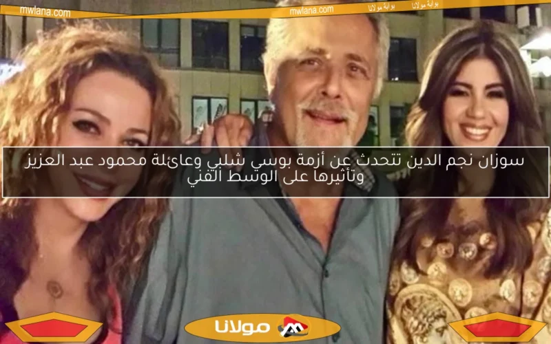 سوزان نجم الدين تتحدث عن أزمة بوسي شلبي وعائلة محمود عبد العزيز وتأثيرها على الوسط الفني