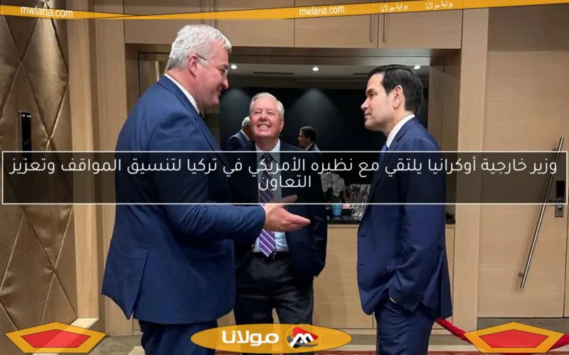 وزير خارجية أوكرانيا يلتقي مع نظيره الأمريكي في تركيا لتنسيق المواقف وتعزيز التعاون