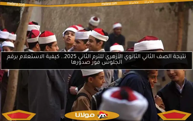 نتيجة الصف الثاني الثانوي الأزهري للترم الثاني 2025.. كيفية الاستعلام برقم الجلوس فور صدورها