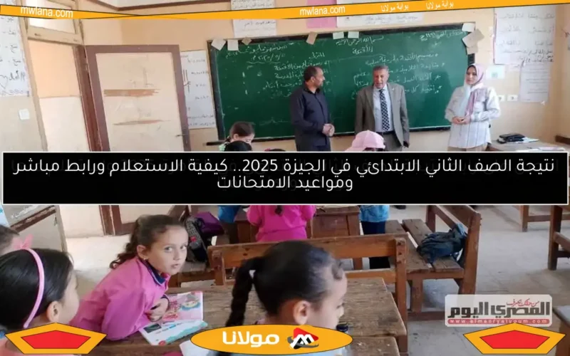 احصل على رابط نتيجة الصف الثاني الابتدائي في القاهرة 2025 واستعلم عنها فور صدورها رسميًا