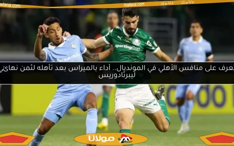تعرف على منافس الأهلي في المونديال.. أداء بالميراس بعد تأهله لثمن نهائي ليبرتادوريس