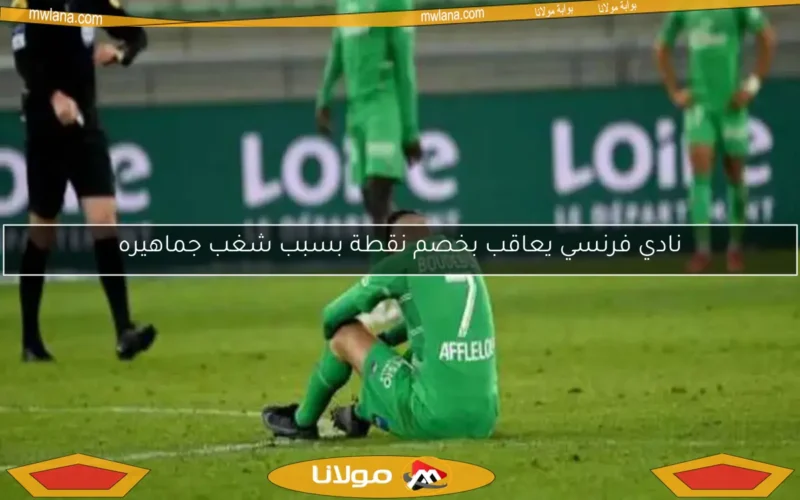 نادي فرنسي يعاقب بخصم نقطة بسبب شغب جماهيره