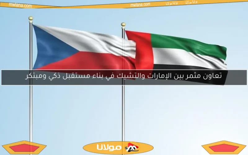 تعاون مثمر بين الإمارات والتشيك في بناء مستقبل ذكي ومبتكر