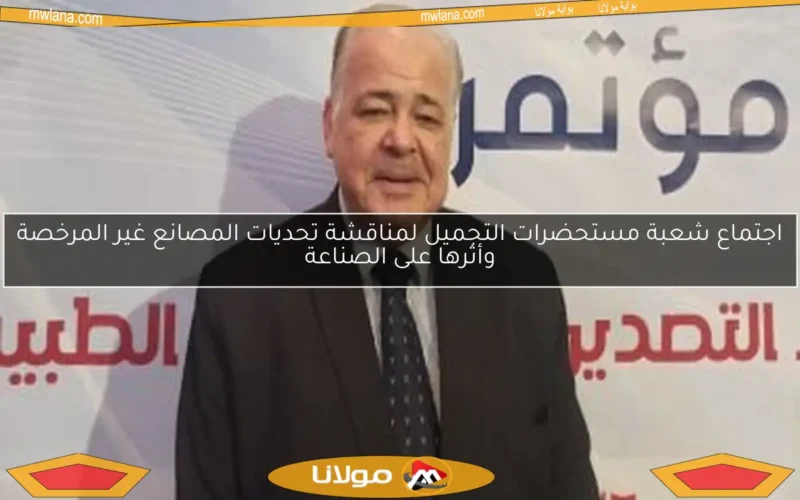 اجتماع شعبة مستحضرات التجميل لمناقشة تحديات المصانع غير المرخصة وأثرها على الصناعة