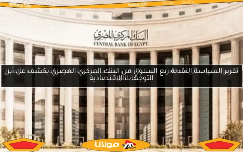 تقرير السياسة النقدية ربع السنوي من البنك المركزي المصري يكشف عن أبرز التوجهات الاقتصادية