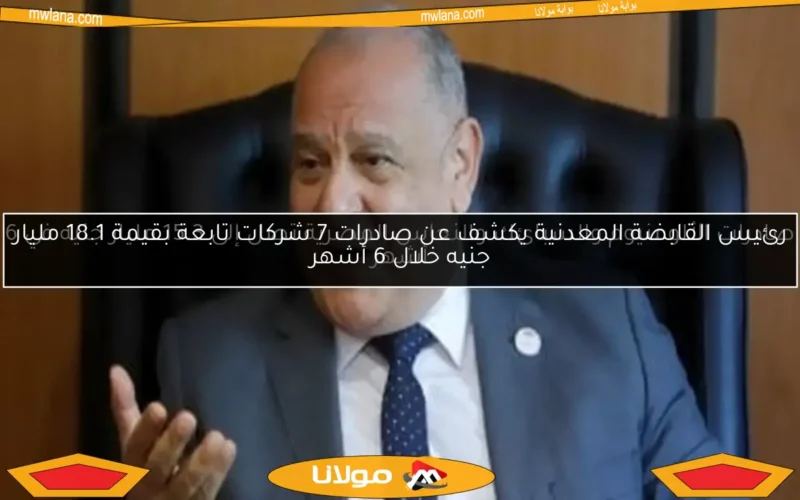 رئيس القابضة المعدنية يكشف عن صادرات 7 شركات تابعة بقيمة 18.1 مليار جنيه خلال 6 أشهر