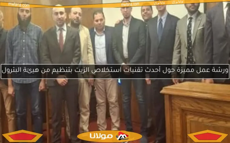 ورشة عمل مميزة حول أحدث تقنيات استخلاص الزيت بتنظيم من هيئة البترول