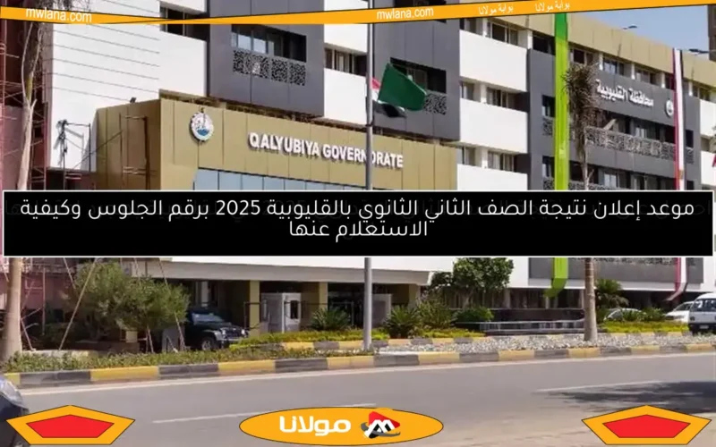موعد إعلان نتيجة الصف الثاني الثانوي بالقليوبية 2025 برقم الجلوس وكيفية الاستعلام عنها