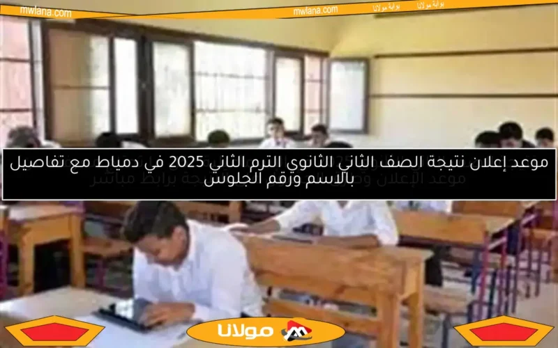 موعد ظهور نتيجة الصف الثاني الثانوي 2025 الترم الثاني في جنوب سيناء مع الرابط المباشر للحصول على النتائج