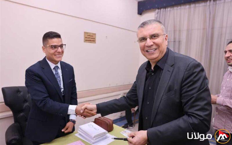 عمرو الليثي يشارك في انتخابات نقابة الصحفيين ويعبر عن رأيه