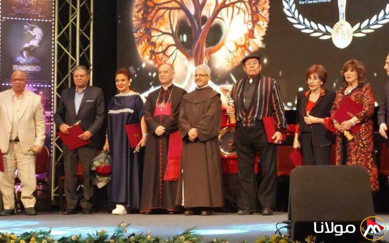 مادلين طبر تفوز بجائزة الريادة السينمائية في مهرجان المركز الكاثوليكي