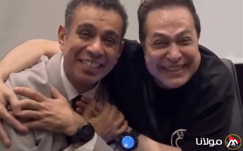 حكيم يتحدث عن محمود الليثي وأغنية “ابني البكري” مع عبارة مؤثرة: “هحبك لحد ما أموت”