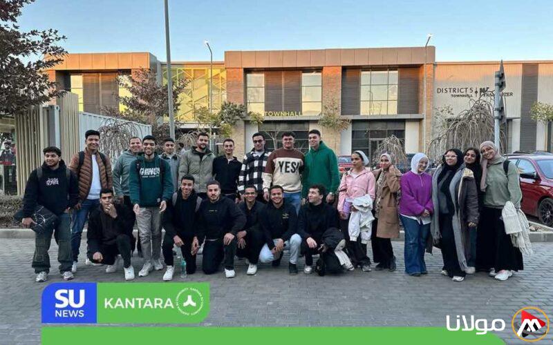 طلاب جامعة سيناء يتألقون في هاكاثون تمويل الذكاء الصناعي ويظهرون إبداعاتهم التقنية
