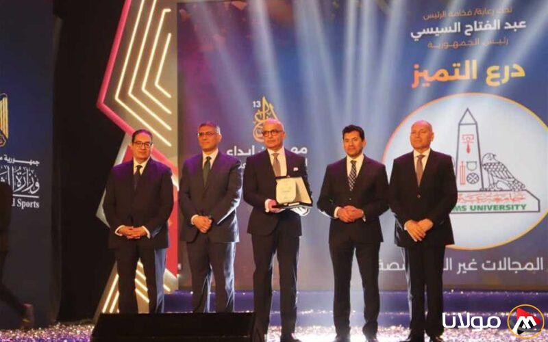 «جامعة عين شمس تحقق 21 جائزة في مهرجان الإبداع لشباب الجامعات»