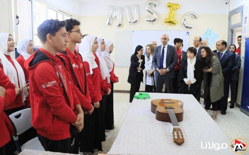 وزيرا التعليم في مصر واليابان يزوران مدرسة السويدي الدولية للتكنولوجيا التطبيقية لتعزيز التعاون التعليمي