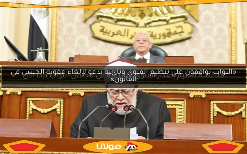 مناقشة تنظيم إصدار الفتوى الشرعية في مجلس النواب تبدأ الآن