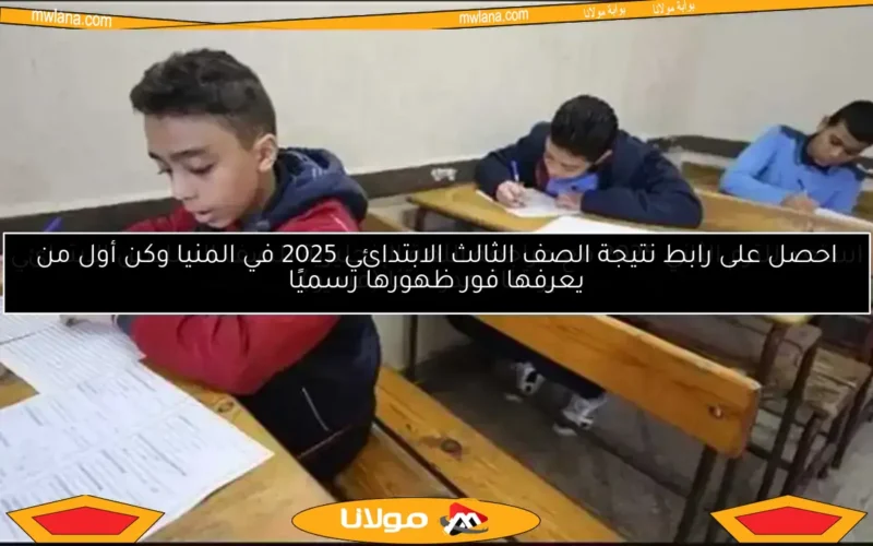 احصل على نماذج امتحانات الصف الثالث الابتدائي 2025 الترم الثاني بصيغة PDF لجميع المواد مع رابط رسمي لتحميلها