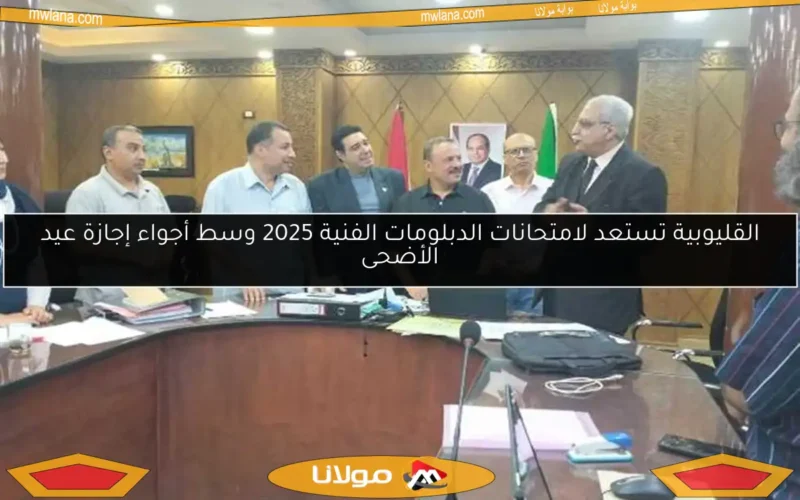 القليوبية تستعد لامتحانات الدبلومات الفنية 2025 وسط أجواء إجازة عيد الأضحى