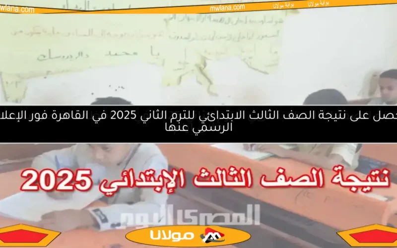استعلام سهل عن نتيجة الصف الثالث الابتدائي الترم الثاني 2025 في البحر الأحمر