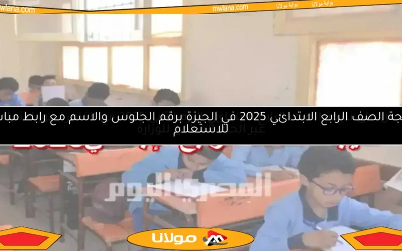 نتائج الصف الرابع الابتدائي الترم الثاني 2025 في القاهرة.. احصل عليها فوراً عند ظهورها