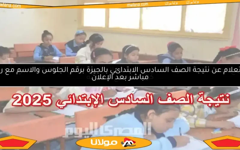 موعد إعلان نتيجة الصف السادس الابتدائي 2025 في دمياط.. تعرف على التفاصيل بعد اعتمادها رسميًا