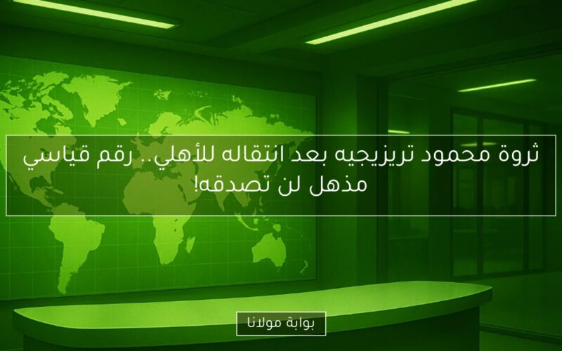 ثروة محمود تريزيجيه بعد انتقاله للأهلي.. رقم قياسي مذهل لن تصدقه!